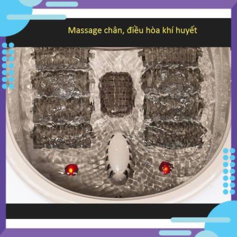 Bồn Ngâm Chân Massage Chân Hồng Ngoại Tặng Thuốc Bắc Ngâm Chân Có SỤC KHÍ