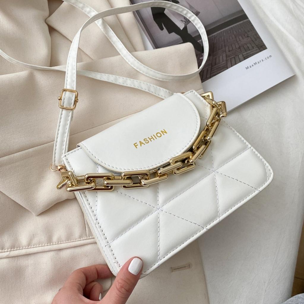 Túi xách nữ đeo chéo kẹp nách đeo vai thời trang cá tính giá rẻ dây xích to NAMI NM45