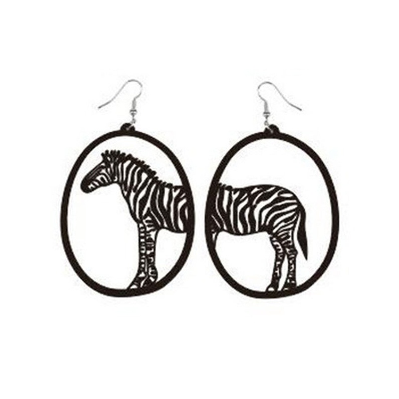 1 Cặp Bông Tai Bất Đối Xứng Hình Tròn Phong Cách Bohemian Thời Trang