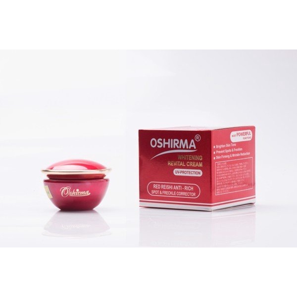 KEM DƯỠNG TRẮNG DA, GIẢM NÁM LINH CHI ĐỎ OSHIRMA 10G