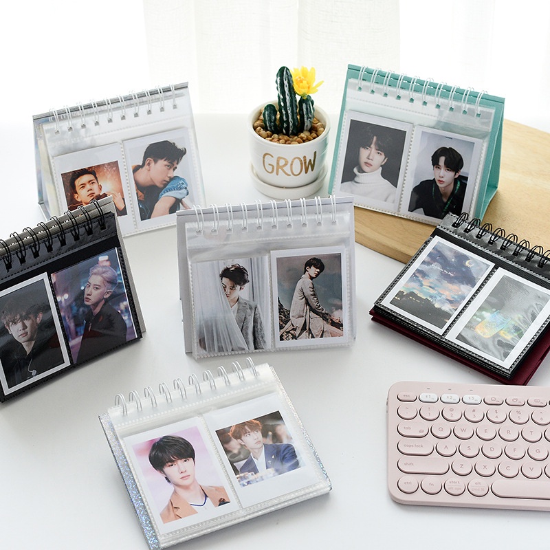 Album ảnh, bo góc, thẻ game dạng lịch để bàn trang trí bàn làm việc, bàn học