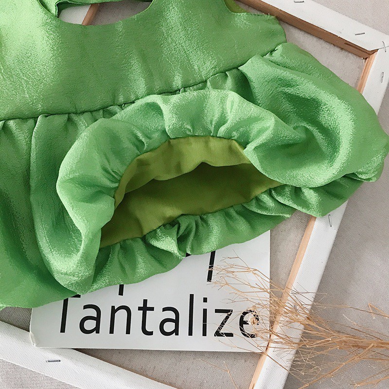 Áo Hai Dây Hở Lưng Đính Nơ Phong Cách Hàn Quốc Cho Nữ