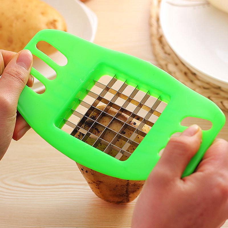 [Máy cắt khoai tây bằng thép không gỉ] [Dụng cụ làm khoai tây chiên kiểu Pháp]
