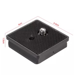 Quick Release Plate Thay Thế Camera Mount Head Screw Adapter Black Hot