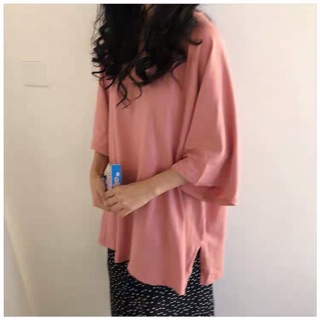 [Sẵn] Áo Phông Oversize xẻ tà ( Có ảnh cận chất )