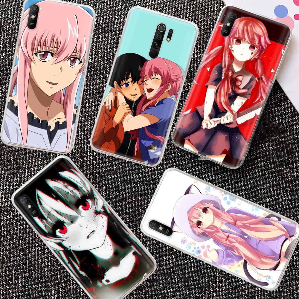 Ốp Lưng Trong Suốt Tương Thích Cho Infinix Note 6 7 Lite 8 8I 10 11 11S Pro Mềm BTY-275 Mirai Nikki