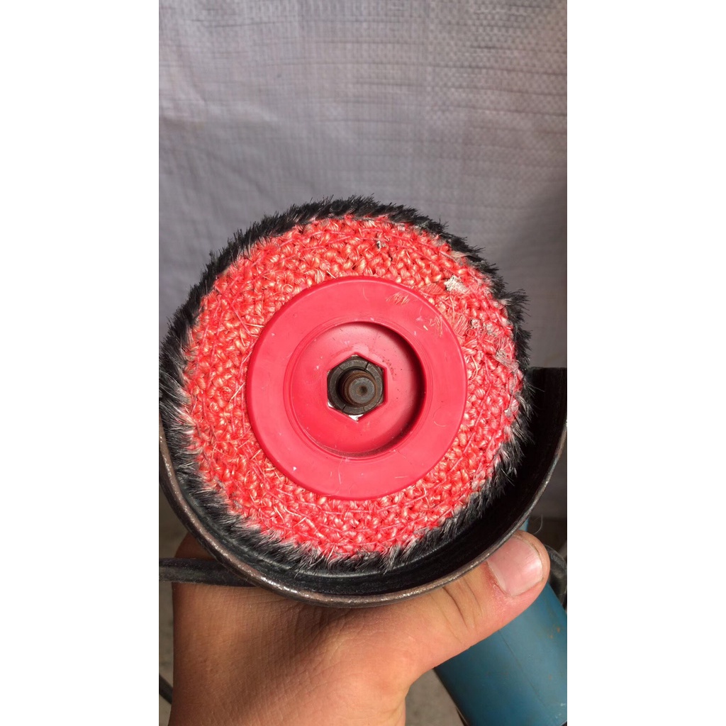 Xơ Dừa Đánh Bóng Inox, Bánh Sơ dừa đánh bóng 100mm