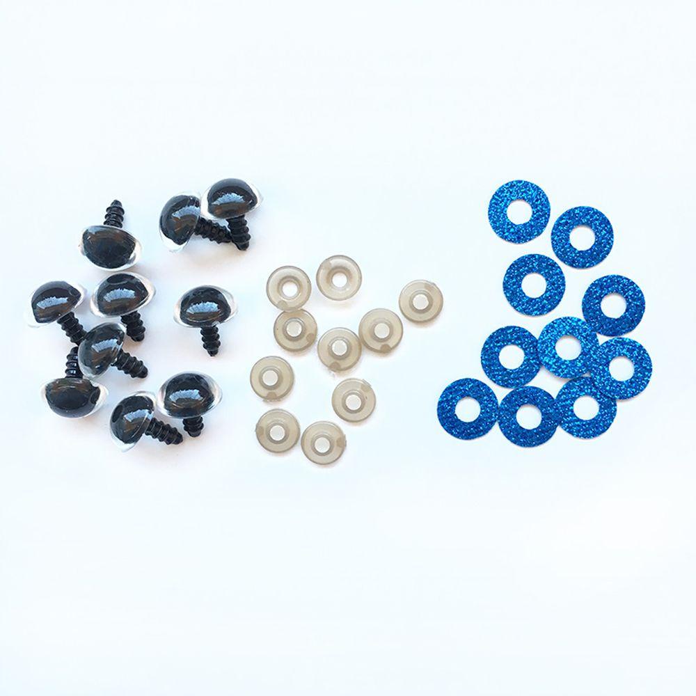 Mắt Thú Nhồi Bông Hình Động Vật 3D DIY Nhiều Màu Sắc