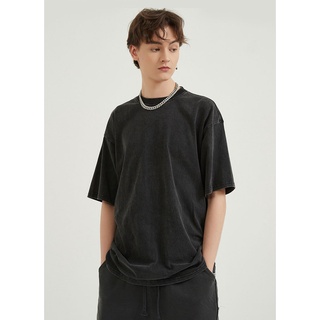 Áo Basic Tee Trơn Washed Form Châu Âu | ARTIE Retro Basic Tee