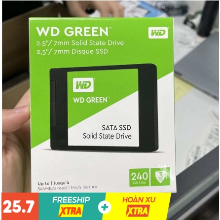 Ổ Cứng WD GREEN SSD 240GB SATA III | BigBuy360 - bigbuy360.vn