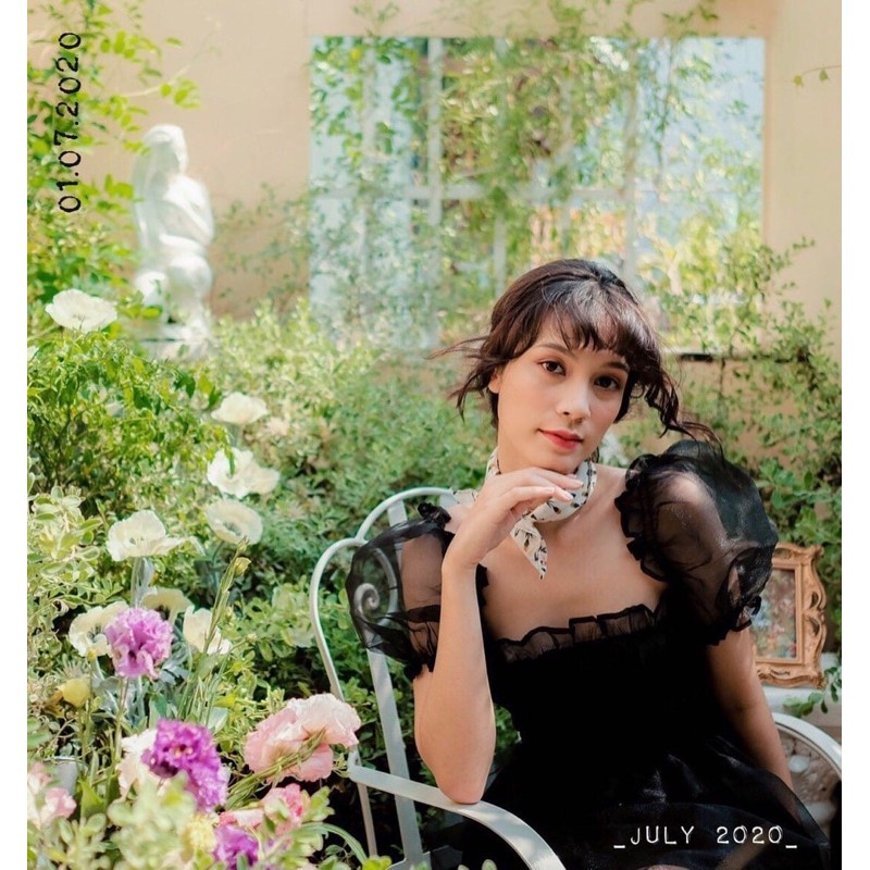 Pass Đầm LADAN đen