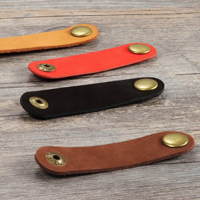 1 Dây Da Quấn Gọn Gàng / Dây Cáp / Dây Cáp Tai Nghe / Dây Cáp Chống Rối / Kẹp Tai Nghe