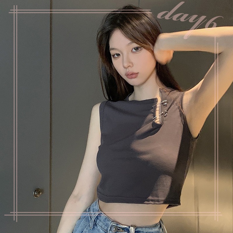 Áo Croptop Sát Nách Thiết Kế Hợp Thời Trang Cho Nữ