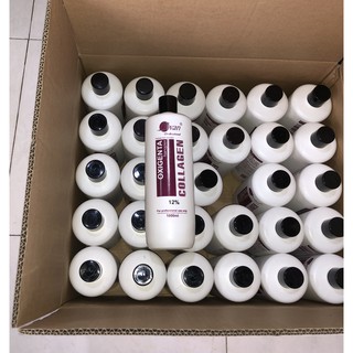 Oxy trợ nhuộm tóc siêu dưỡng không rát Swan 1000ml chai màu trắng nắp đen ,FREESHIP hỗ trợ nhuộm bảo vệ tóc khỏi nhuộm