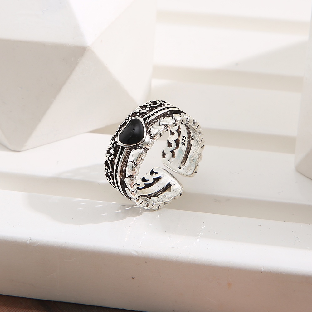 Set 3 nhẫn IF YOU phong cách cổ điển cho nữ