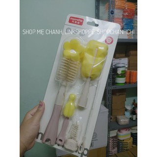 BỘ CỌ RỬA BÌNH SỮA 6 CHI TIẾT (MÚT XỐP)