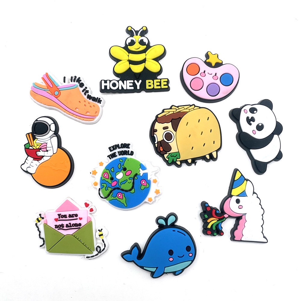 Phụ Kiện Trang Trí Xăng đan Đính Nút Dễ Thương Cho Bé