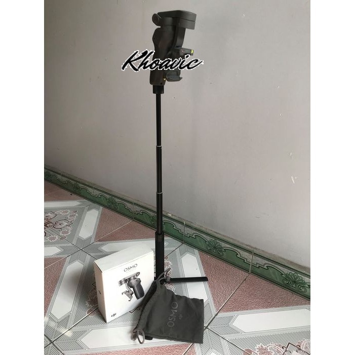 Set Gậy nối dài - Hợp kim nhôm Gimbal điện thoại + Actioncam