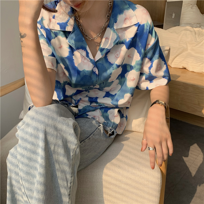 Áo Sơ Mi Tay Ngắn Thời Trang Dành Cho Nữ