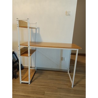 Bàn làm việc liền kệ sách
