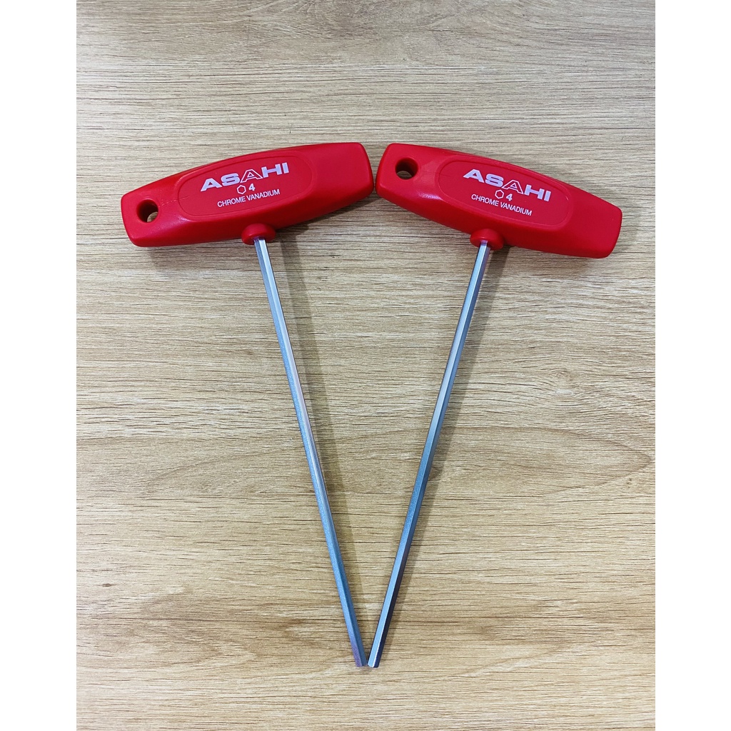 Lục giác tay cầm chữ T 4.0mm ATL0400 Asahi