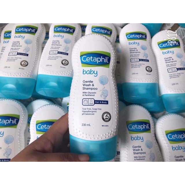 Sữa tắm Cetaphil Úc cho bé