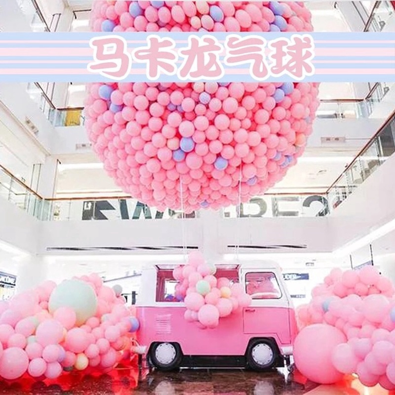 Set 20 Bóng Cao Su 10 inch Nhiều Màu Sắc