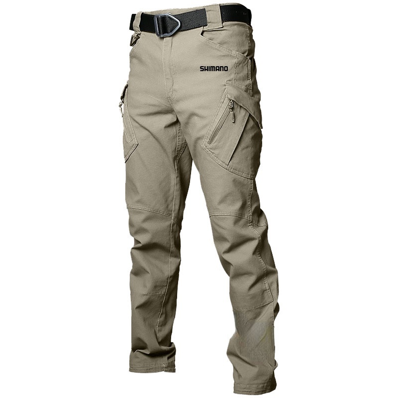 SHIMANO Quần Dài Nam Daiwa Họa Tiết Rằn Ri Phong Cách Quân Đội