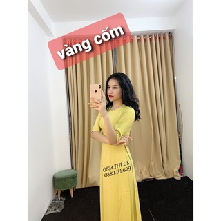 [HÀNG SẴN CÓ] ❤️❤️ Áo Dài Lụa Trơn Ảnh thật 100%