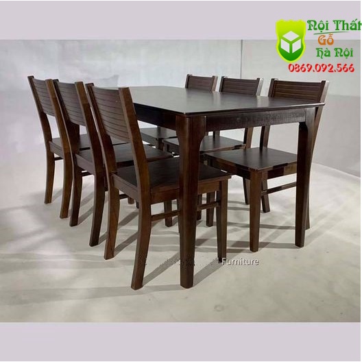 Bộ Bàn Ghế Ăn, Bộ Bàn Ăn Ghế Cherry Gỗ Tự Nhiên Cao Cấp
