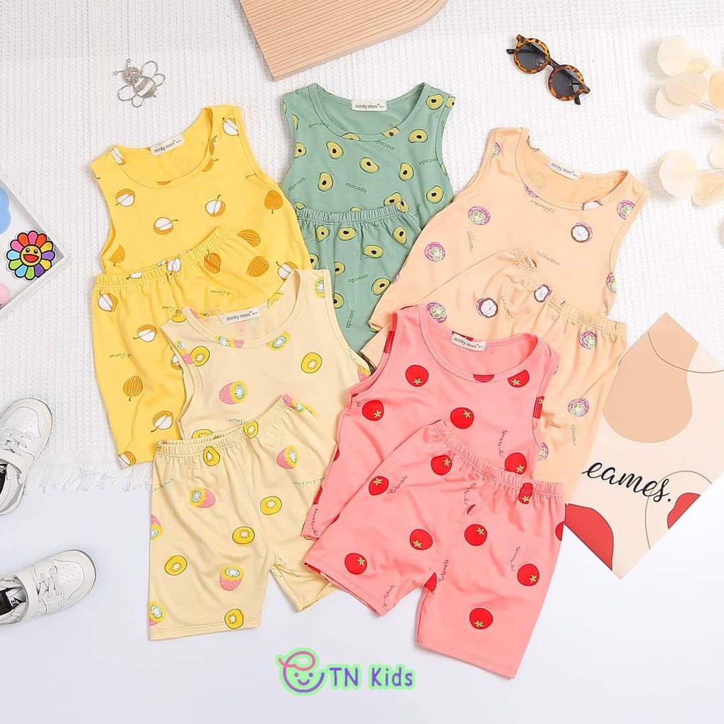 Ba lỗ minky cao cấp cho bé trai, bé gái size 3 -18 kg
