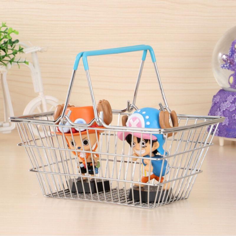 Mô hình giỏ siêu thị mini làm đồ chơi cho bé