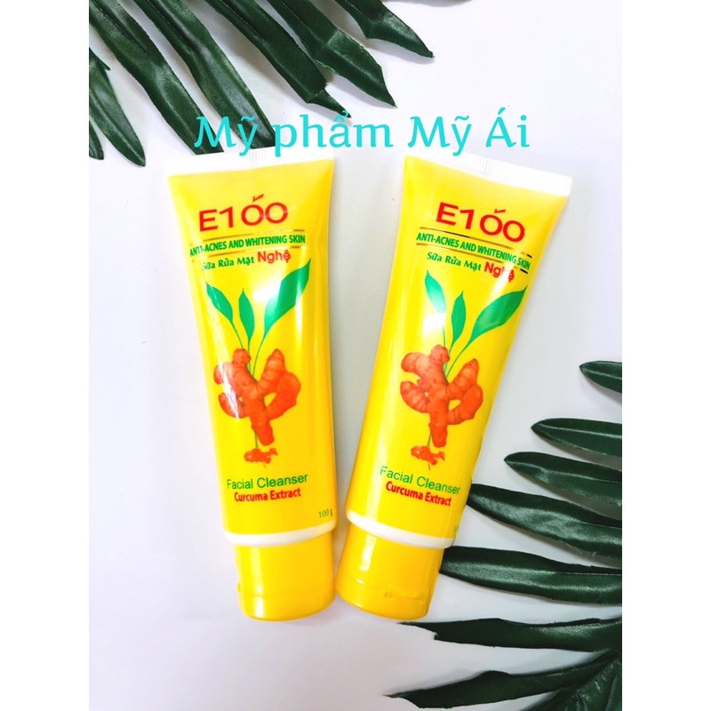 Sữa rửa mặt nghệ E100 50g/100g