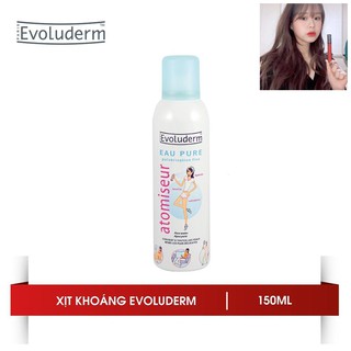 Xịt Khoáng Evoluderm Atomiseur Eau Pure Pháp 150ml - 400ml