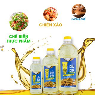 1 LÍT - Dầu Dừa CHIÊN XÀO Vietcoco ( COOKING OIL)