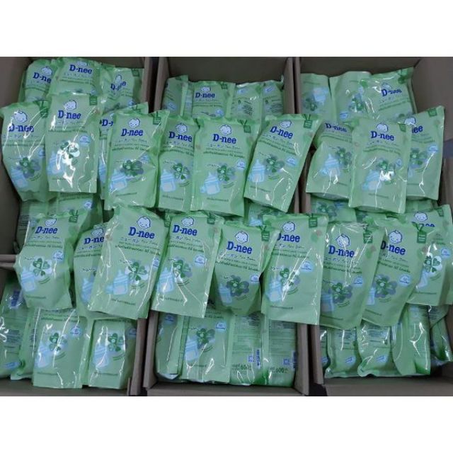 Combo 3 Túi Rửa Bình Dnee 600ml Date 2021