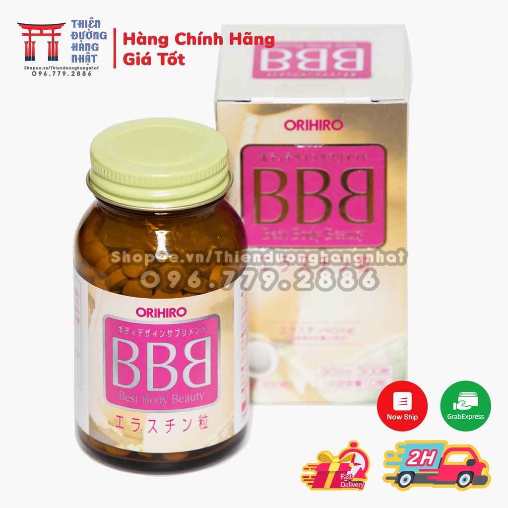 Viên uống nở ngực BBB Best Beauty Body Nhật Bản (Date 11/2022)