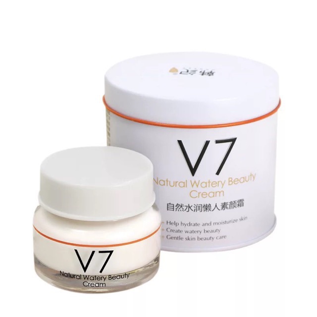 ✨ Kem dưỡng V7 natural watery beauty Cream  dưỡng da trắng hồng✨