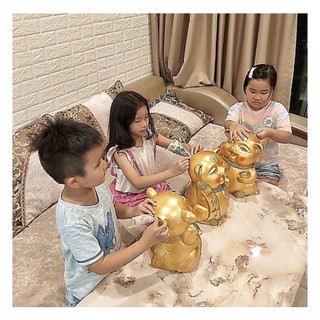 Heo đất tiết kiệm mèo thần tài hút lộc to