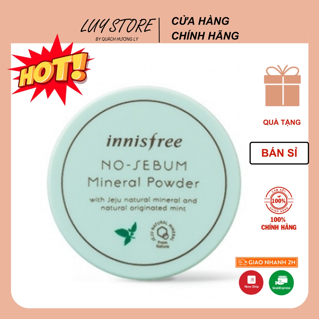 Phấn Phủ Dạng Bột Innisfree No Sebum Mineral Powder