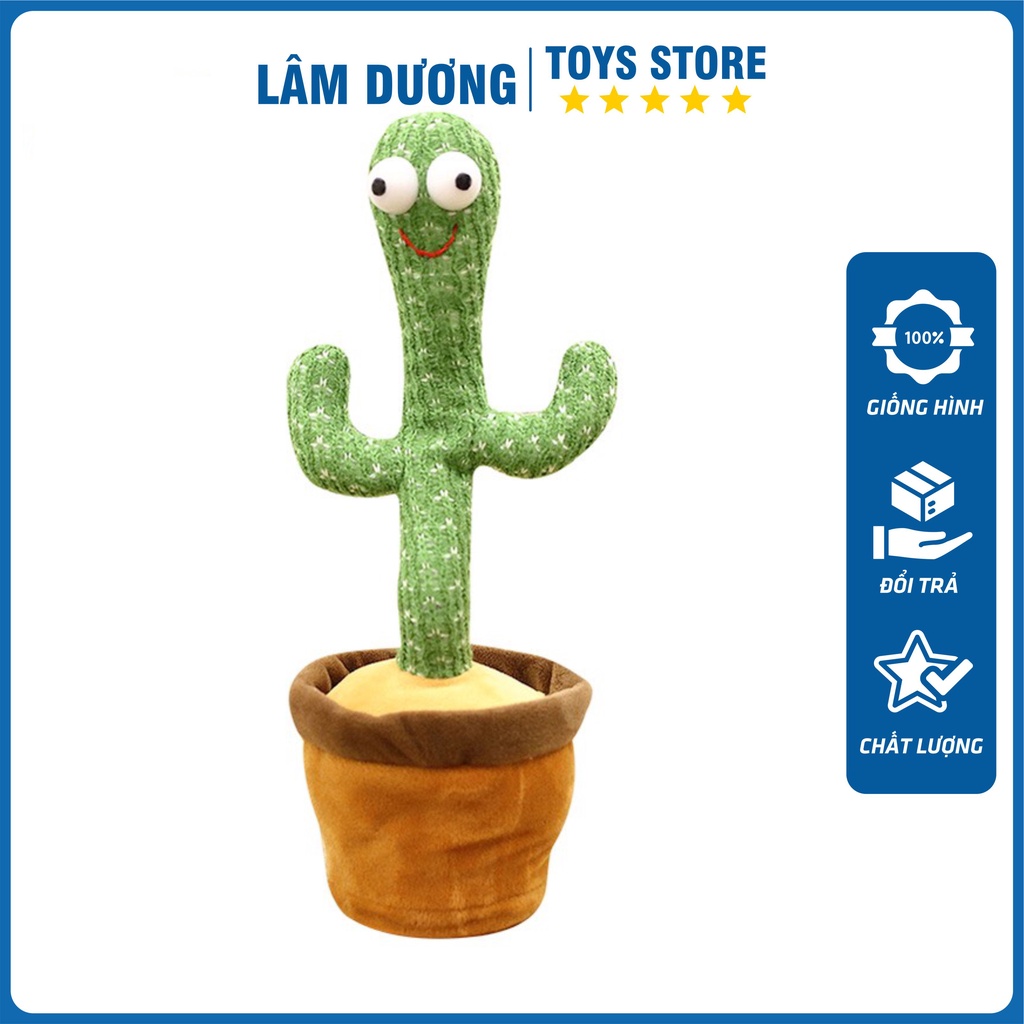 Chậu xương rồng nhảy múa 👑DANCECACTUS👑 Cây xương rồng phát nhạc nhảy múa, ánh sáng, ghi âm giọng nói, bắt bluetooth
