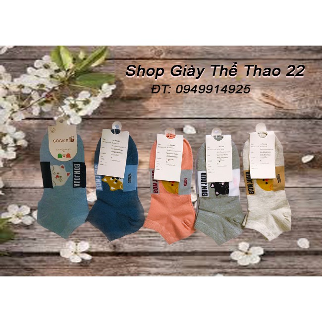 Vớ cổ ngắn hình thú