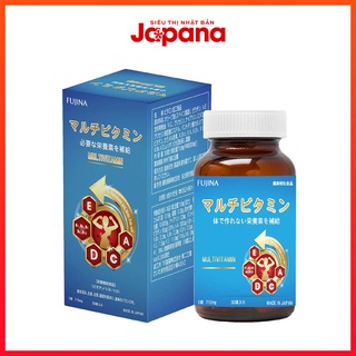 Viên uống Multivitamin Fujina Nhật Bản Hộp 30 viên