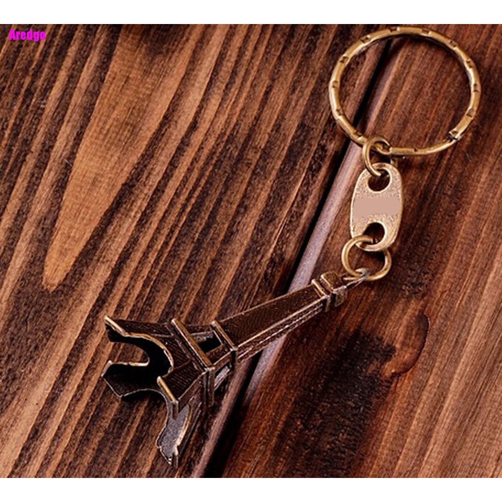 Set 2 mô hình tháp Eiffel 5cm bằng hợp kim phong cách vintage dùng để trang trí