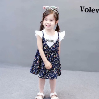 Váy hoa 2 chi tiết V003 (có bảng size ở hình cuối)