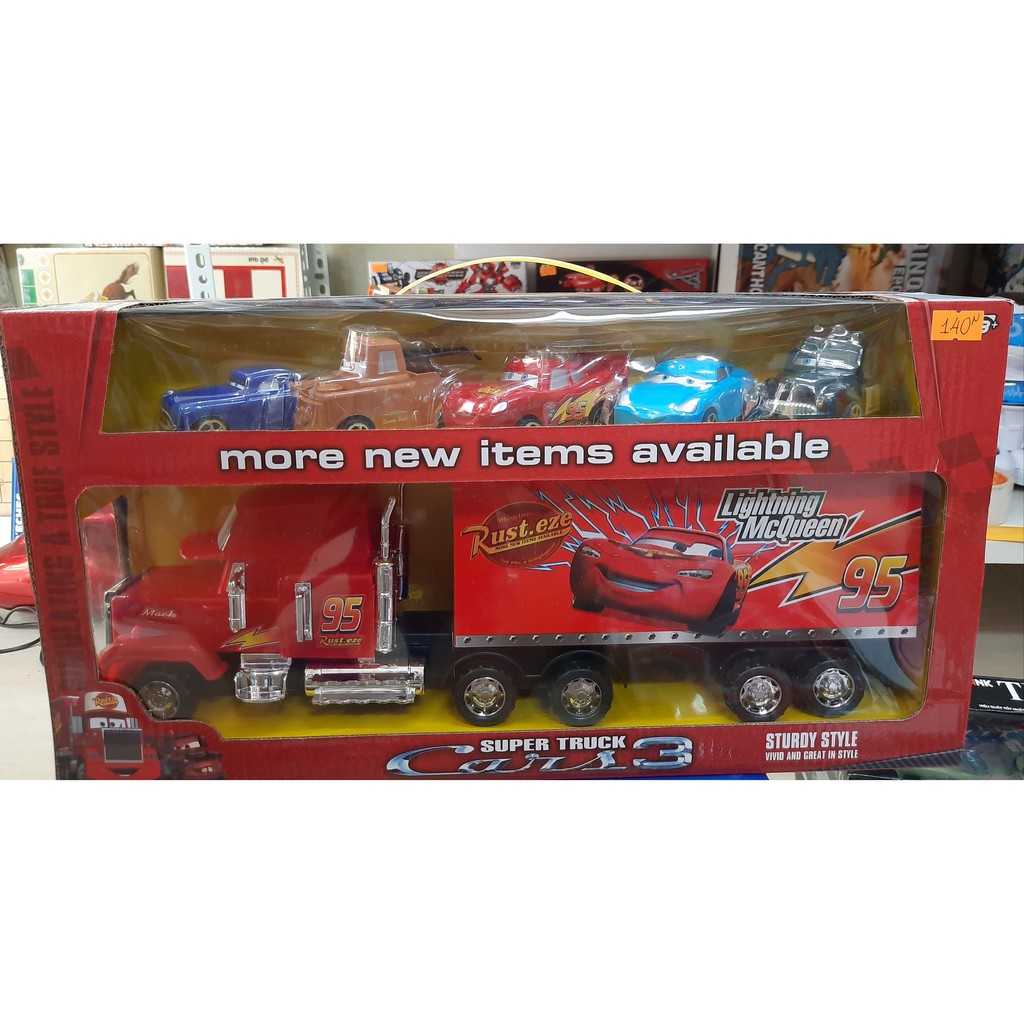 Bộ xe MCqueen chạy bánh đà