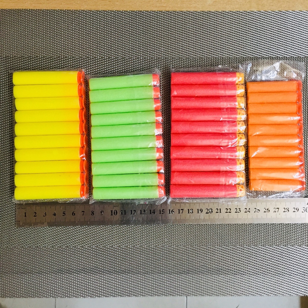 Xốp mút dính dài 7,2 cm hoặc 5,5 cm đường kính 1,3 cm