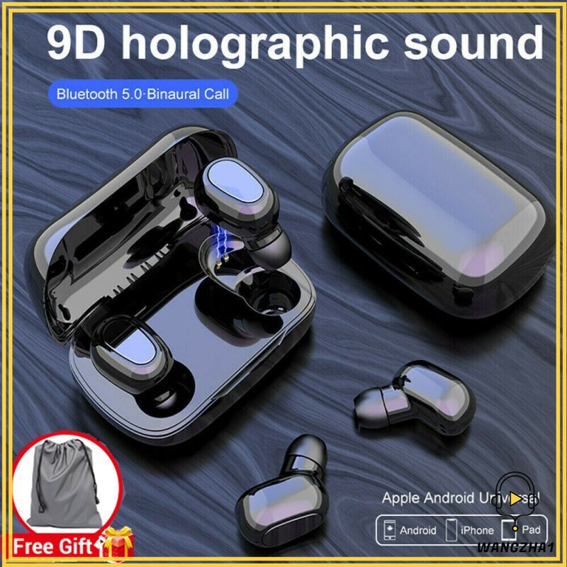Tai nghe Bluetooth L21 5.0 Tws không dây âm siêu trầm dành cho điện thoại thông minh | BigBuy360 - bigbuy360.vn