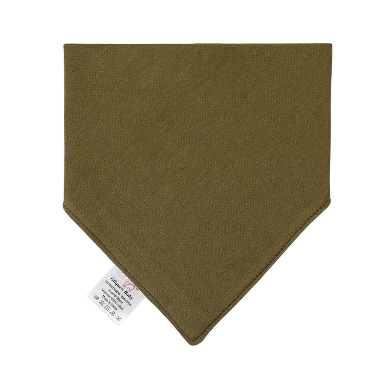 Khăn Yếm Vải Cotton Mềm Hình Tam Giác Dành Cho Bé Sơ Sinh