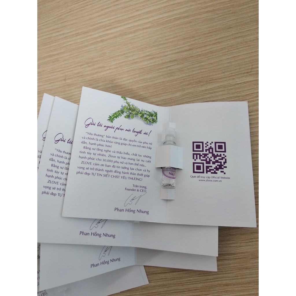 [RẺ NHẤT] Nước hoa Zlove Secret chính hãng, hương thơm quyến rũ, phiên bản tiết kiệm loại 1ml (che tên sản phẩm) | BigBuy360 - bigbuy360.vn